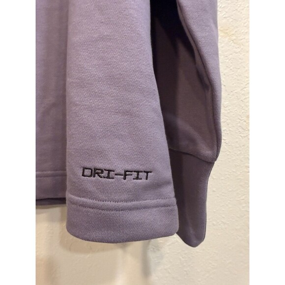 Nike Dri-FIT Standard Issue Golf Cardigan Purple Men's Size Large - Picture 9 of 9